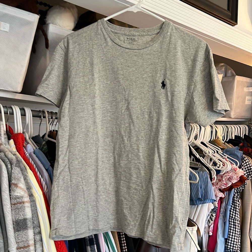 Polo ralph lauren grey tee